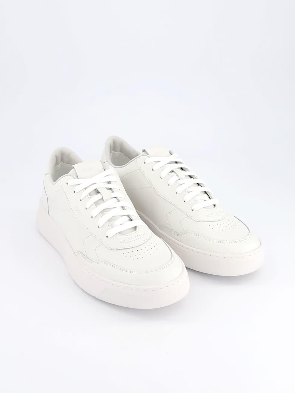 Image thumbnail 7 of 7 of BOSS Baltimore Tennis Leather Trainer-s &nbsp;White