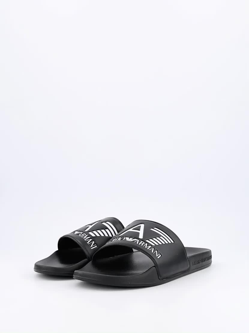 Image thumbnail 6 of 6 of EA7 Emporio Armani Ea7 Emporio Armani Logo Slider - Black