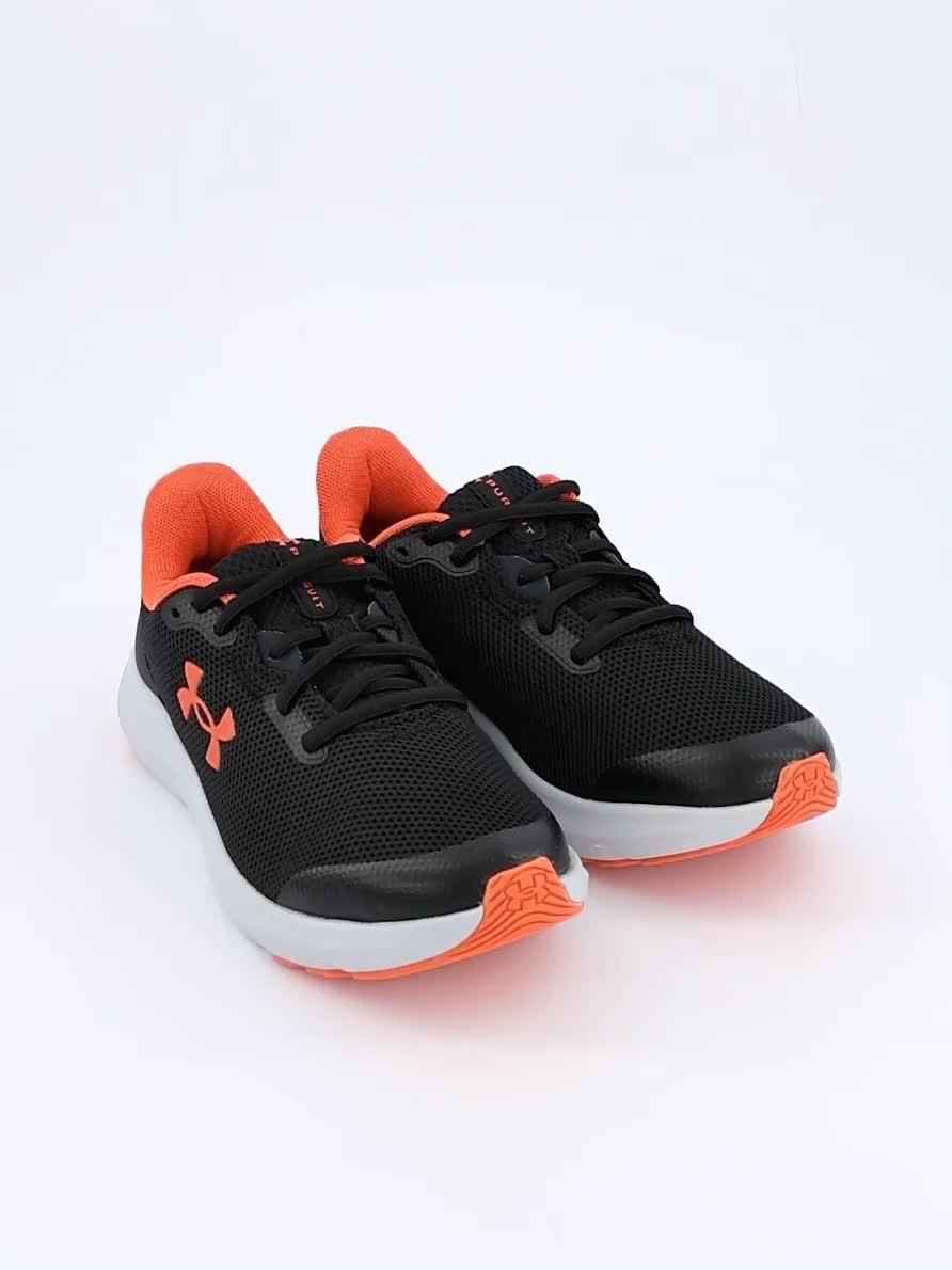 Image thumbnail 7 of 7 of UNDER ARMOUR Junior Boys Pursuit 4 Trainers - Black