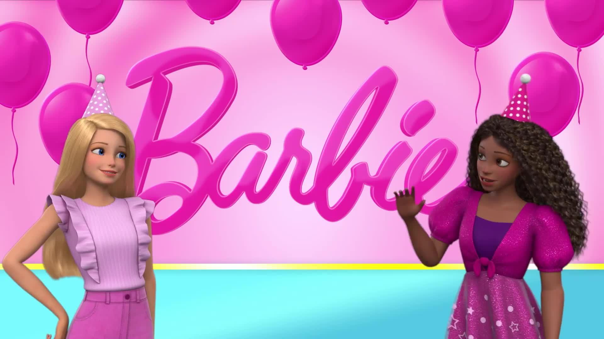 Image thumbnail 7 of 7 of Barbie Barbie Party Unboxed Pet Birthday Series - Doll 3