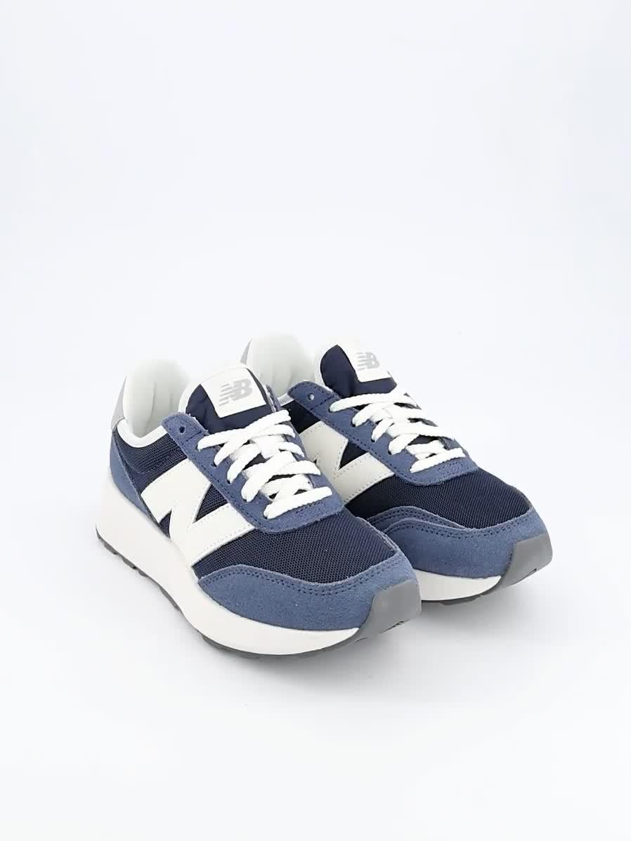 Image thumbnail 6 of 6 of New Balance Balancejunior 370 Lace Up Trainers - Vintage Indigo