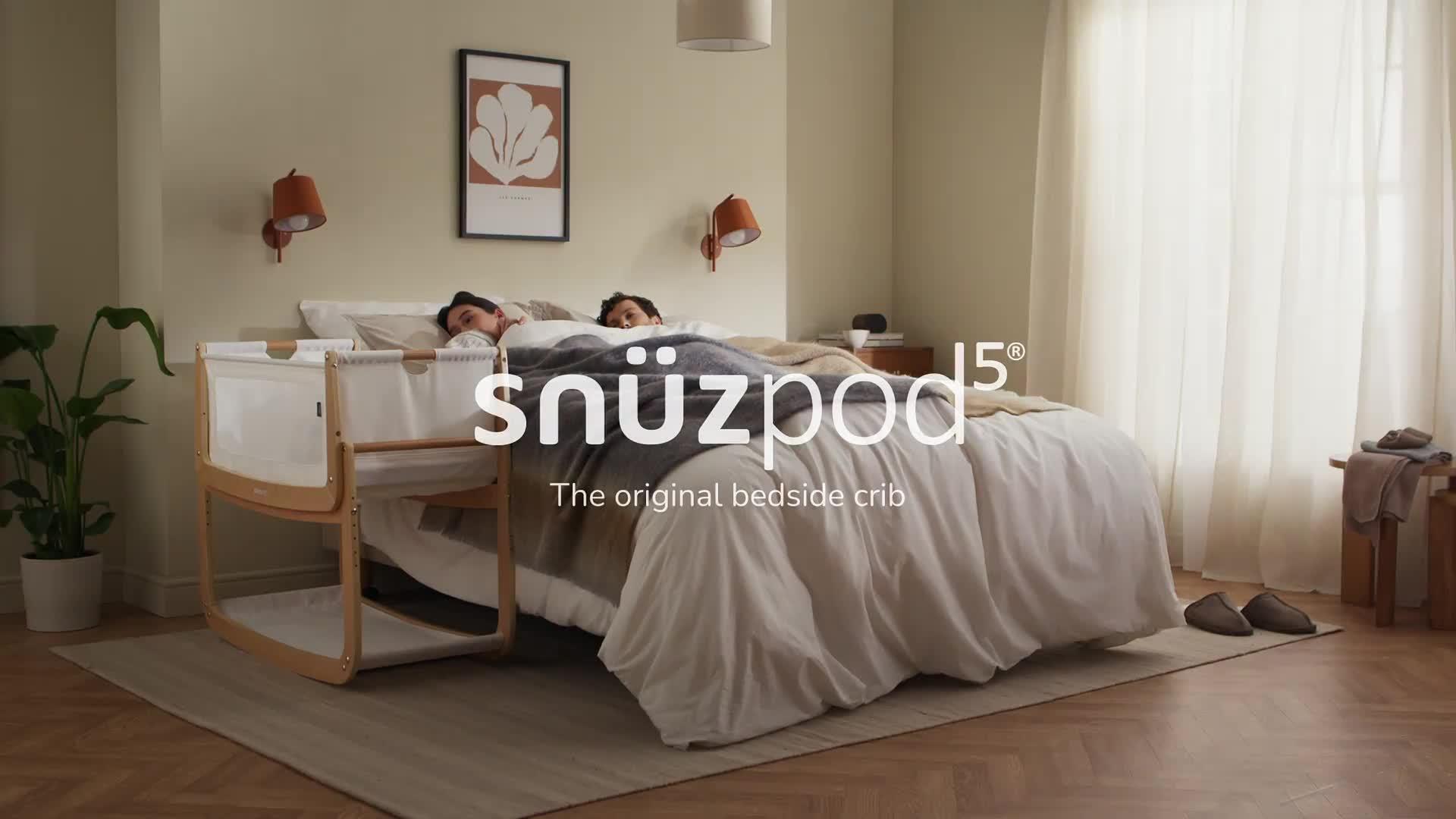 Image thumbnail 8 of 8 of Snuz SnuzPod 5 Bedside Crib - White