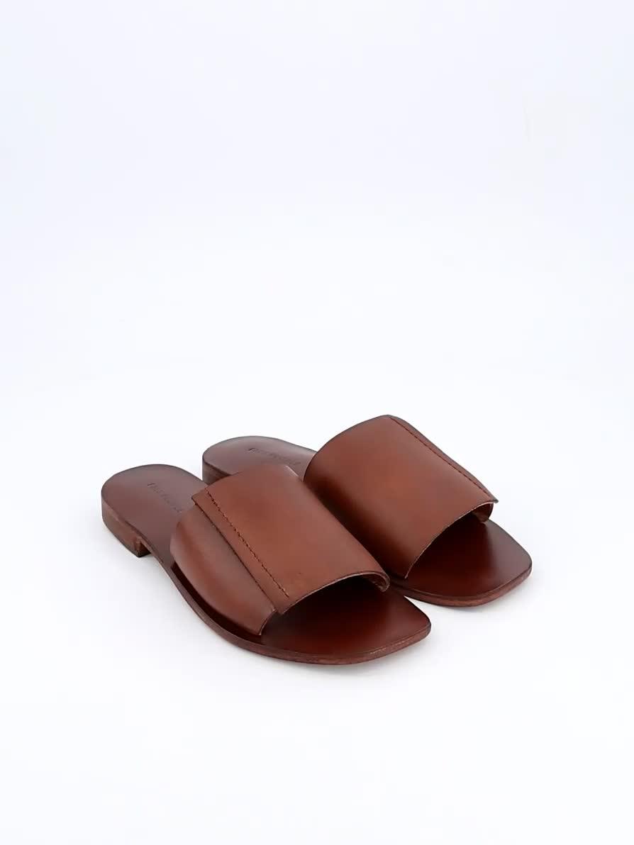 Image thumbnail 6 of 6 of FREE PEOPLE Verona Slide Sandal - Brown