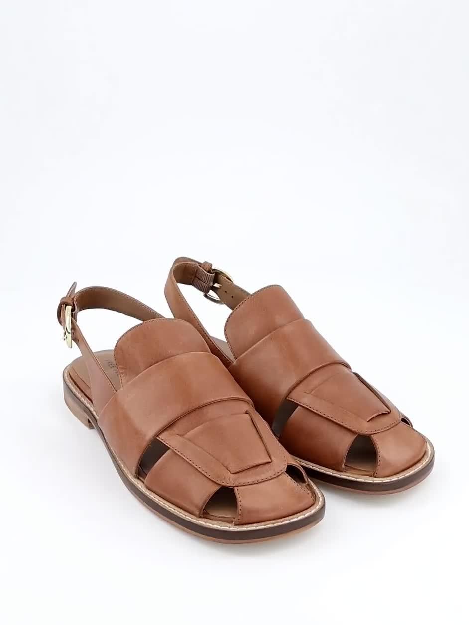 Image thumbnail 7 of 7 of FREE PEOPLE Libby Fisher Flat - Brown