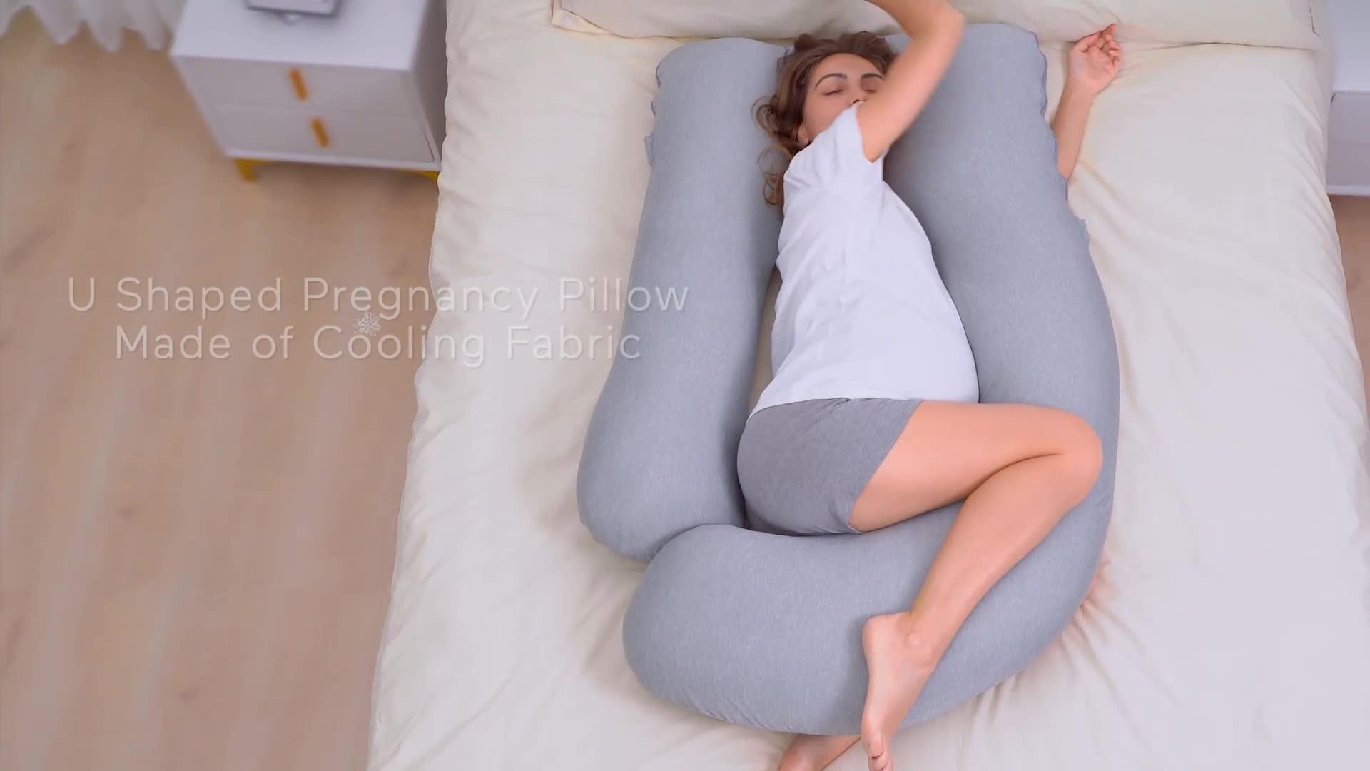 Image thumbnail 5 of 5 of Momcozy Momcozy U Shaped Pregnancy Pillow