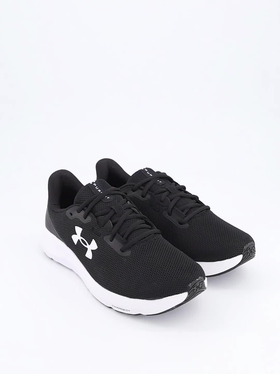 Image thumbnail 6 of 6 of UNDER ARMOUR Mens Running Charged Pursuit 4 Trainers - Black