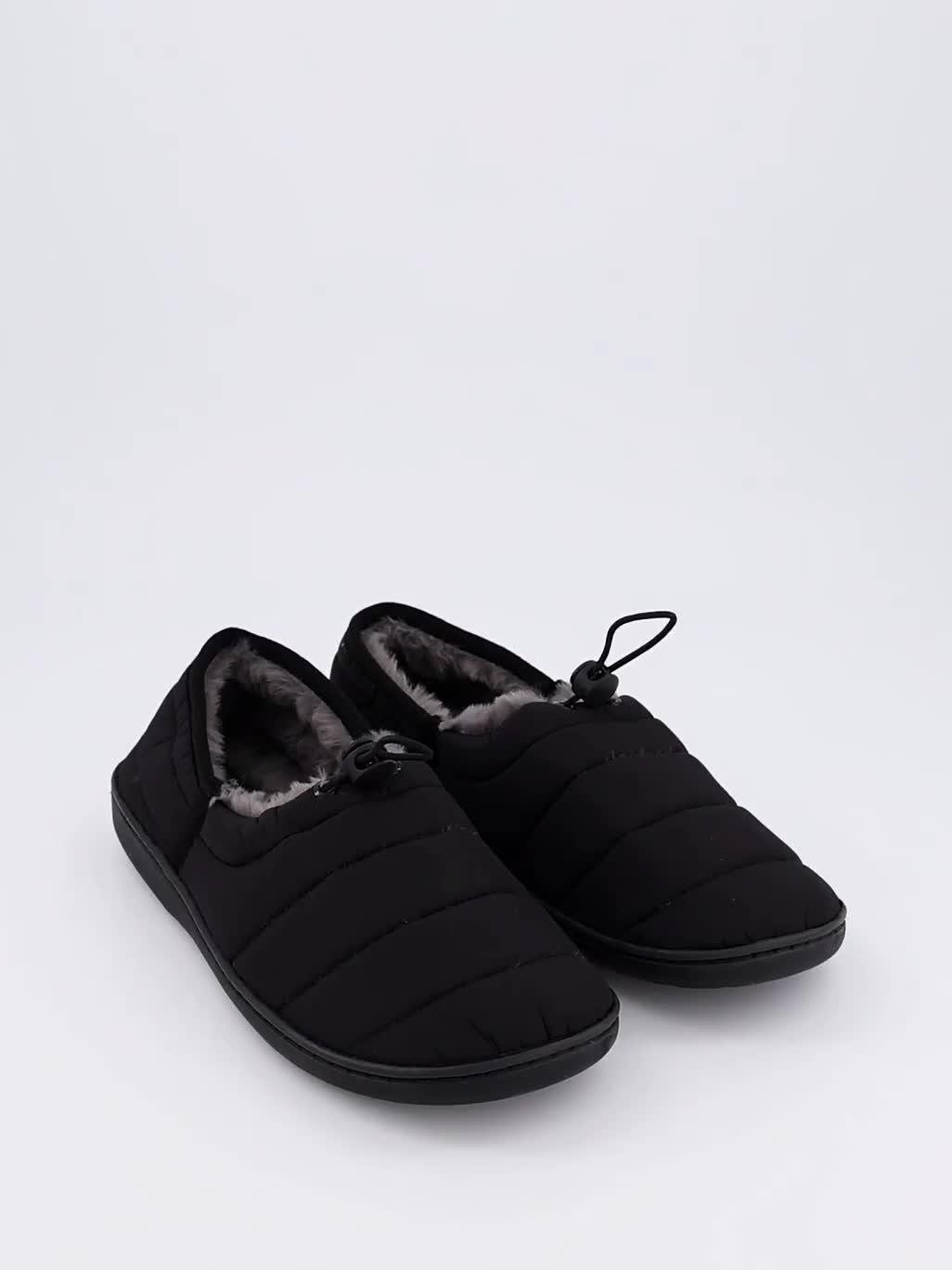 Image thumbnail 6 of 6 of The Very Collection Quilted Slippers - Black