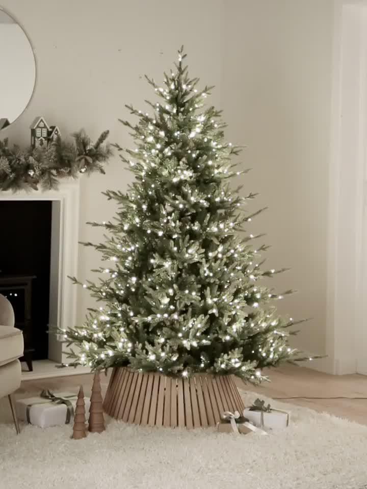 Image thumbnail 6 of 6 of Very Home 6ft Grand Nottingham Fir Pre-Lit Christmas Tree