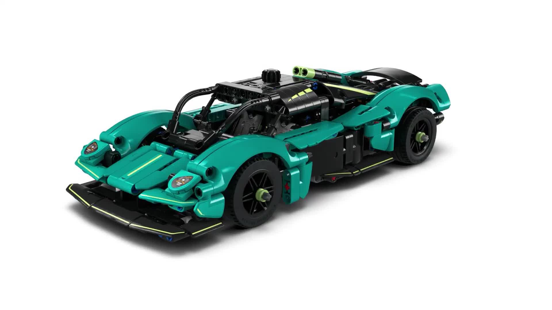 Image thumbnail 8 of 8 of LEGO Technic Aston Martin Valkyrie Buildable Car Model Kit 42208