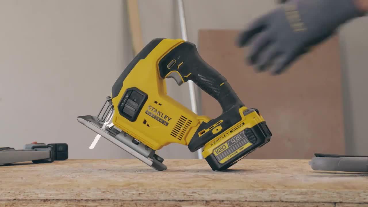Image thumbnail 6 of 6 of Stanley FatMax 18V STANLEY FATMAX V20 Cordless Jigsaw (Tool Only) SFMCS600B-XJ