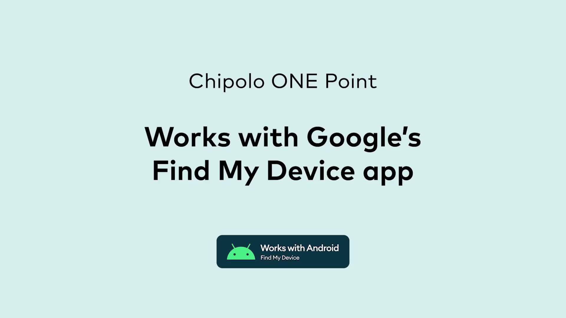 Image thumbnail 8 of 8 of Chipolo Chipolo ONE Point Item Finder (White)&nbsp;- Works with Google's Find My Device app for Android Phones