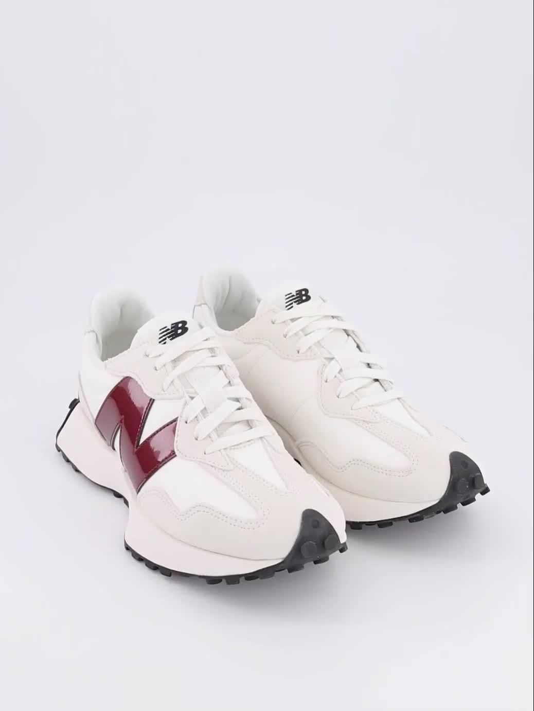 Image thumbnail 7 of 7 of New Balance Women's 327 Trainers - White