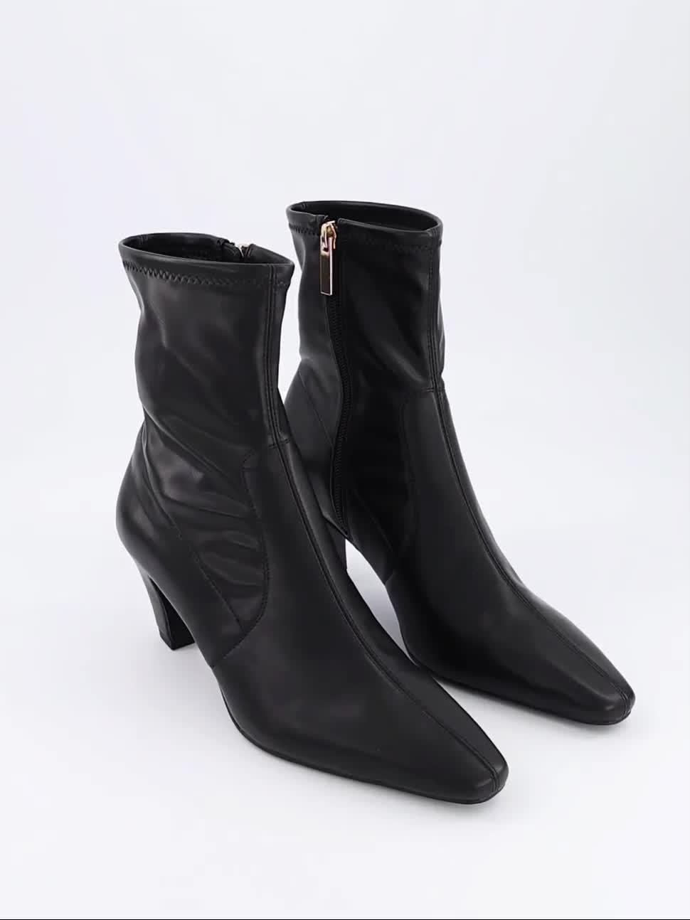 Image thumbnail 8 of 8 of The Very Collection Sock Boot - Black