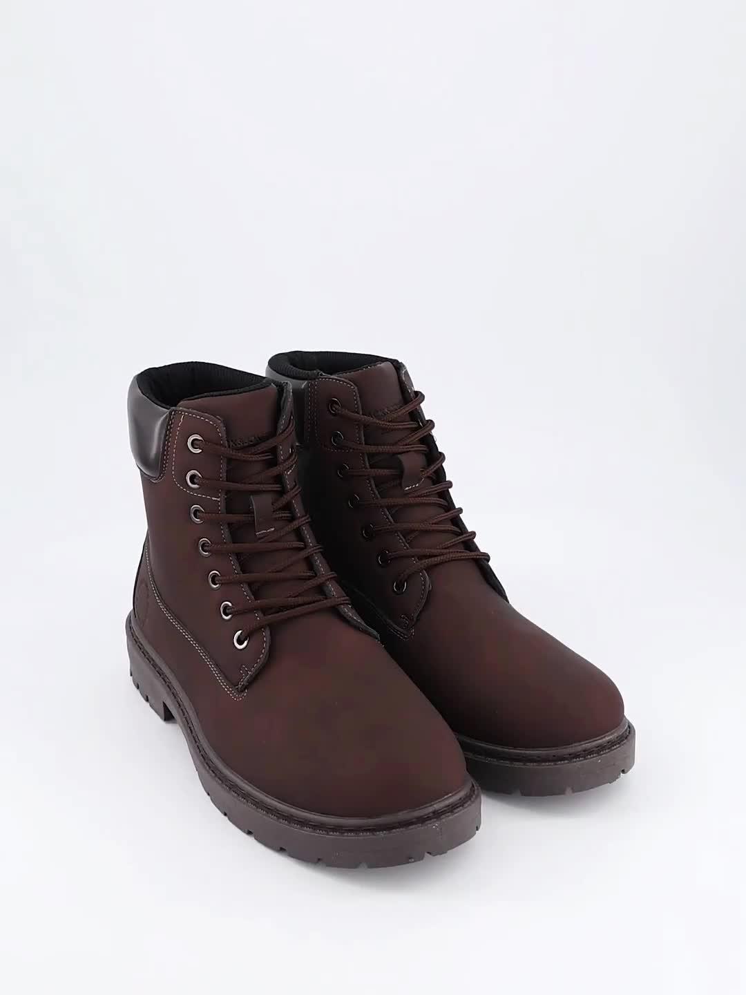 Image thumbnail 7 of 7 of Jack & Jones Wainsworth Lace Up Hiker Boots - Brown