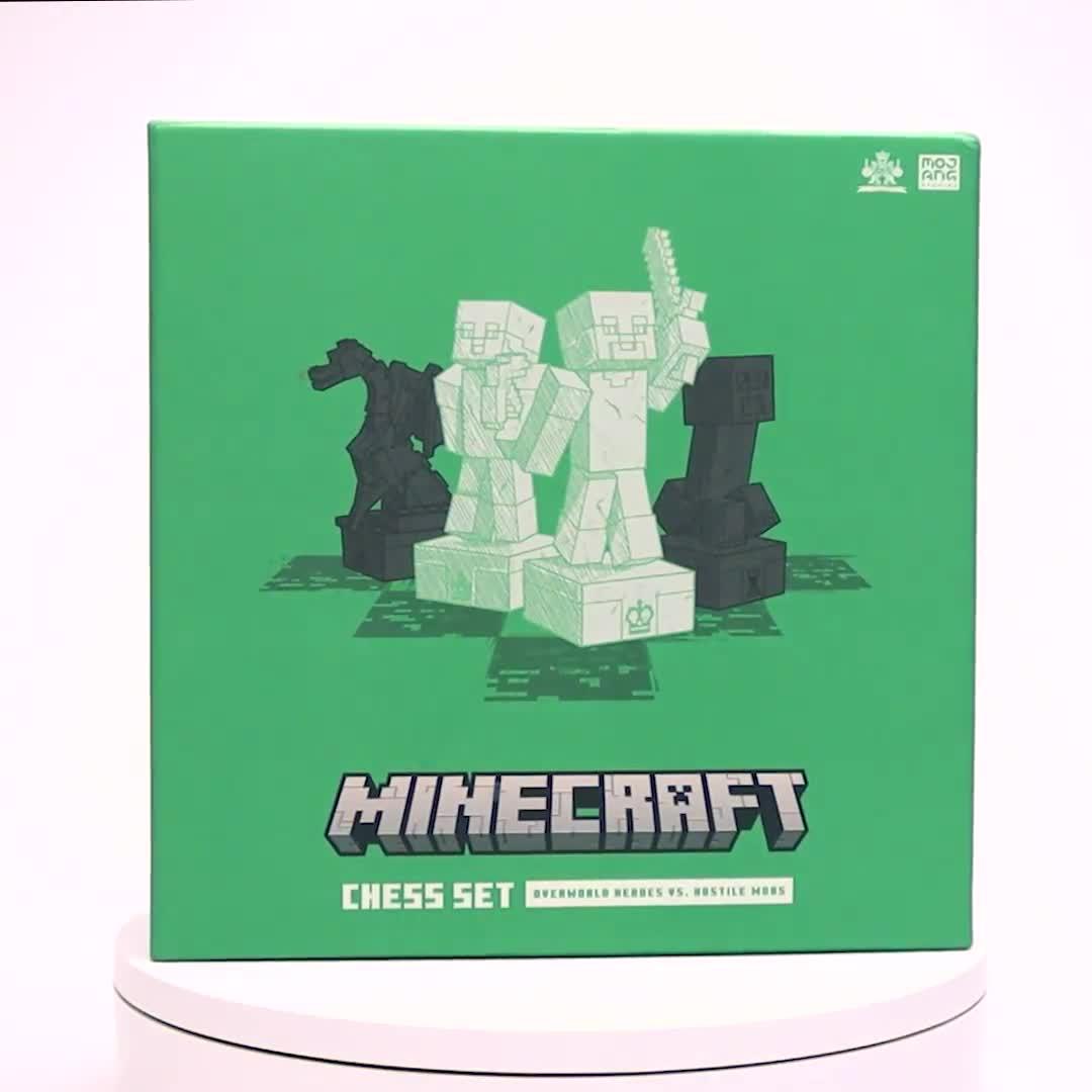 Image thumbnail 8 of 8 of Minecraft The Noble Collection&nbsp;Minecraft Chess Set - A Board Game for The Whole Family