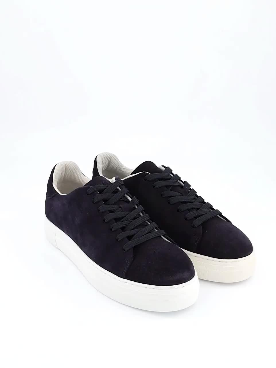 Image thumbnail 7 of 7 of Selected David Chunky Suede Cupsole Trainer - Navy