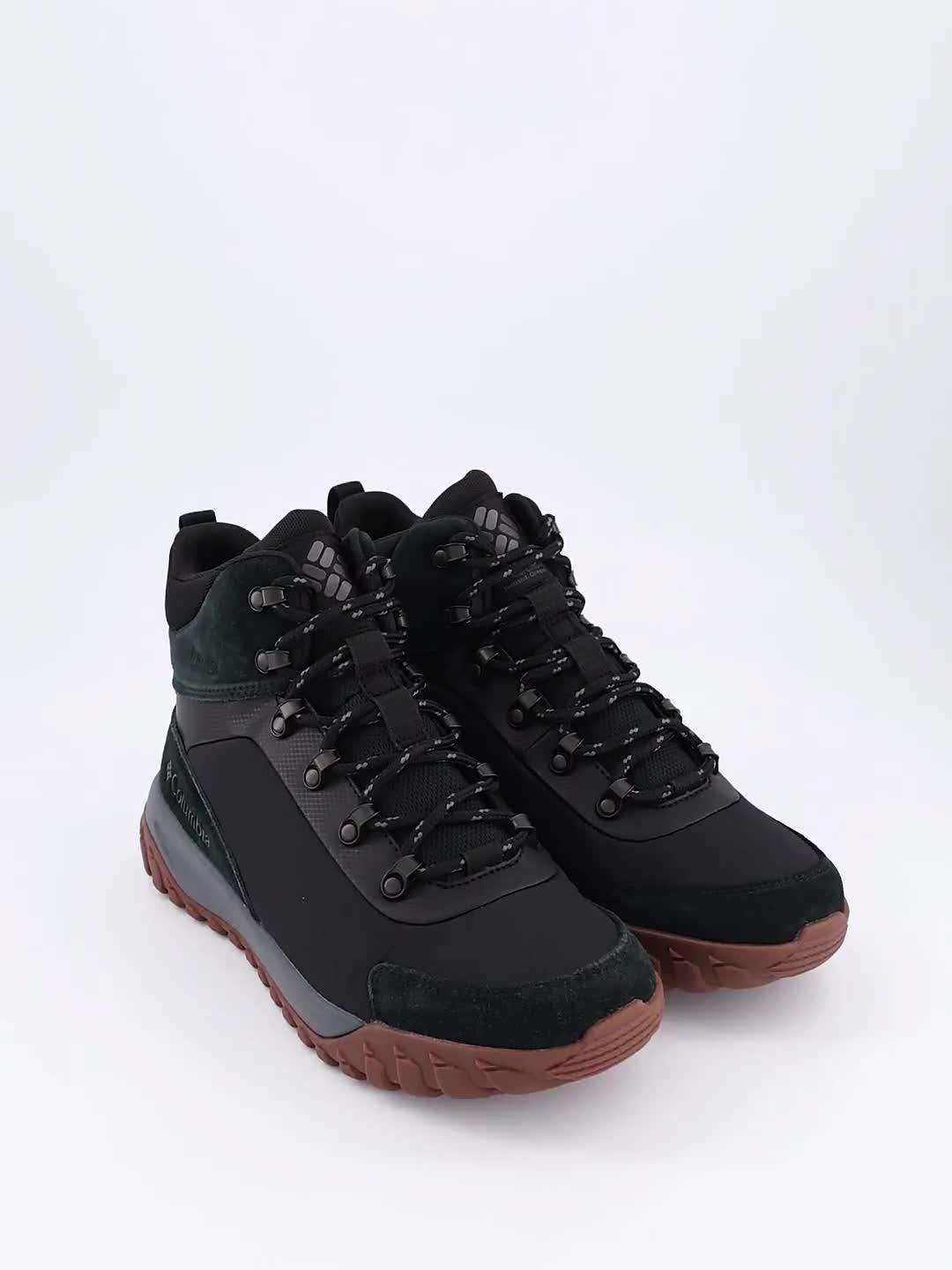 Image thumbnail 7 of 7 of Columbia Men's Burnsider Waterproof Hiking Boots - Black