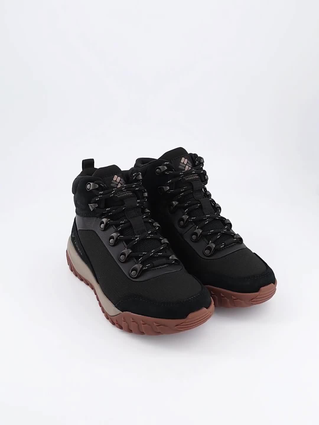 Image thumbnail 7 of 7 of Columbia Women's Burnsider Waterproof Hiking Boots - Black