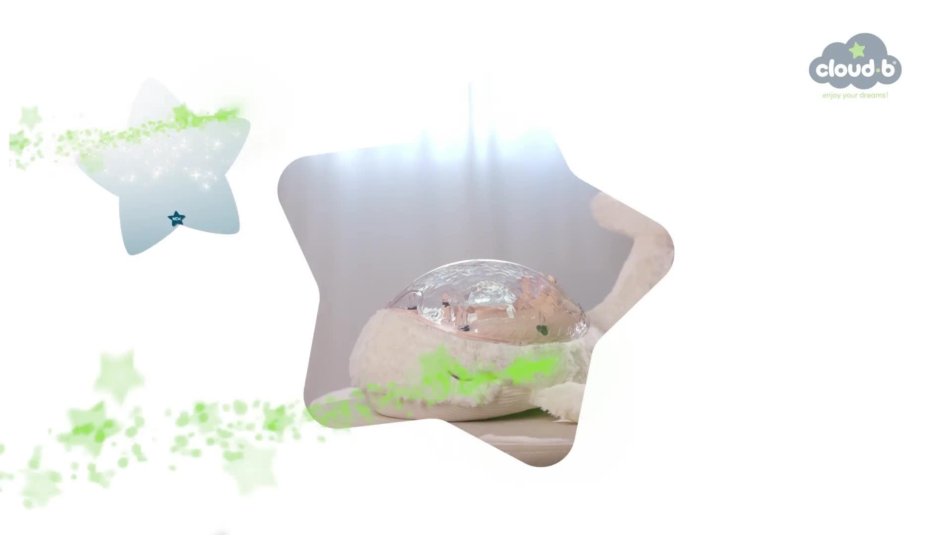 Image thumbnail 6 of 6 of cloud.b Tranquil Whale?????? - White Rechargeable Night Light