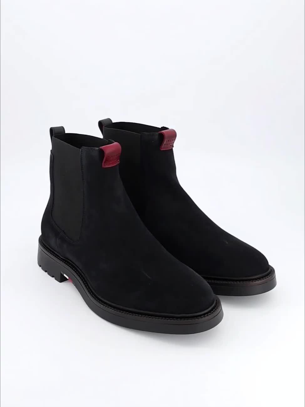 Image thumbnail 7 of 7 of Tommy Hilfiger Comfort Suede Chelsea Boots - Navy