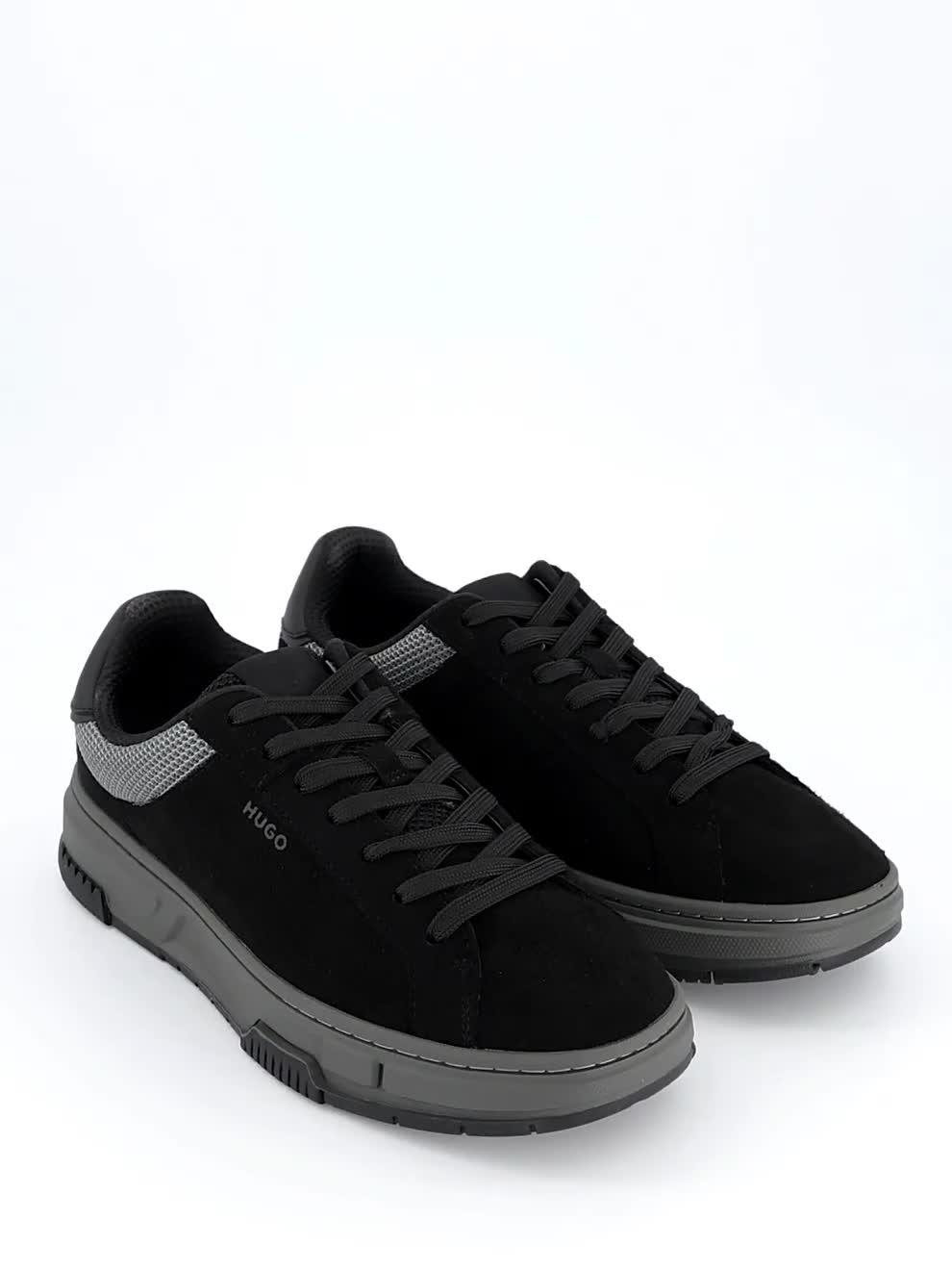 Image thumbnail 7 of 7 of HUGO Yarrow Tenn Trainers - Black