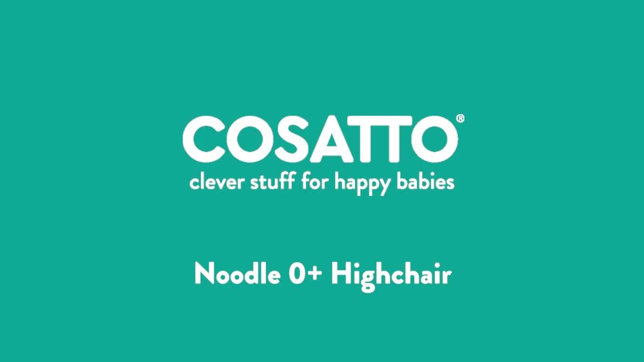 Image thumbnail 8 of 8 of Cosatto Noodle 0+ Highchair, with Newborn Recline (Birth-15kg) - Camille