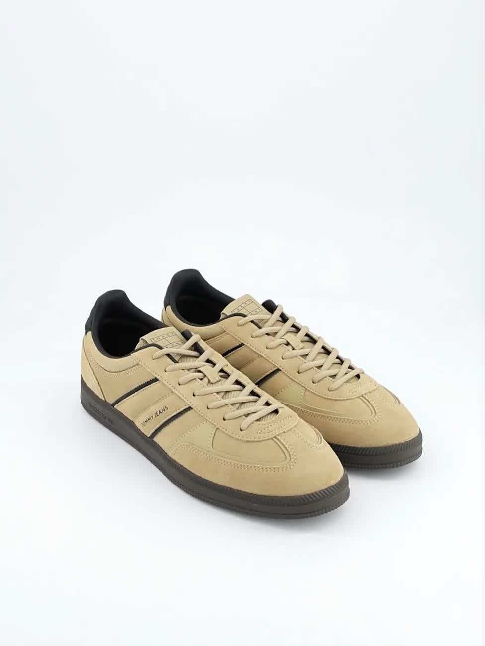 Image thumbnail 7 of 7 of Tommy Jeans The Greenwich Edge Suede Trainers - Light Brown