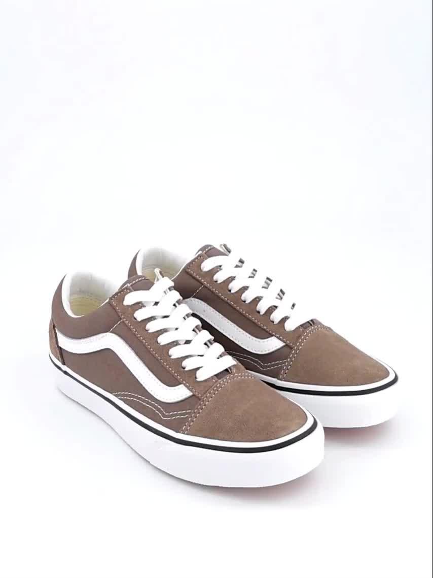 Image thumbnail 7 of 7 of Vans Junior Old Skool Trainers - Brown