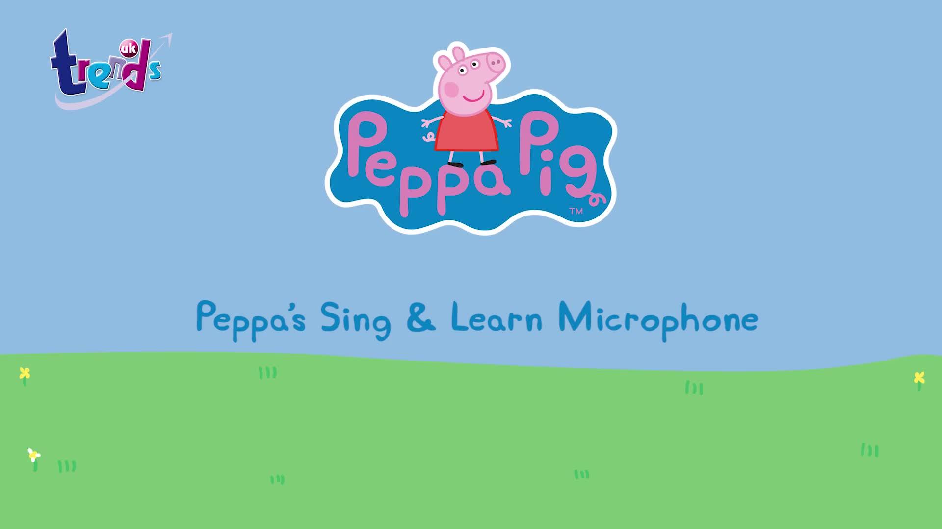 Image thumbnail 8 of 8 of Peppa Pig Peppa's Singalong &amp; Learn Microphone