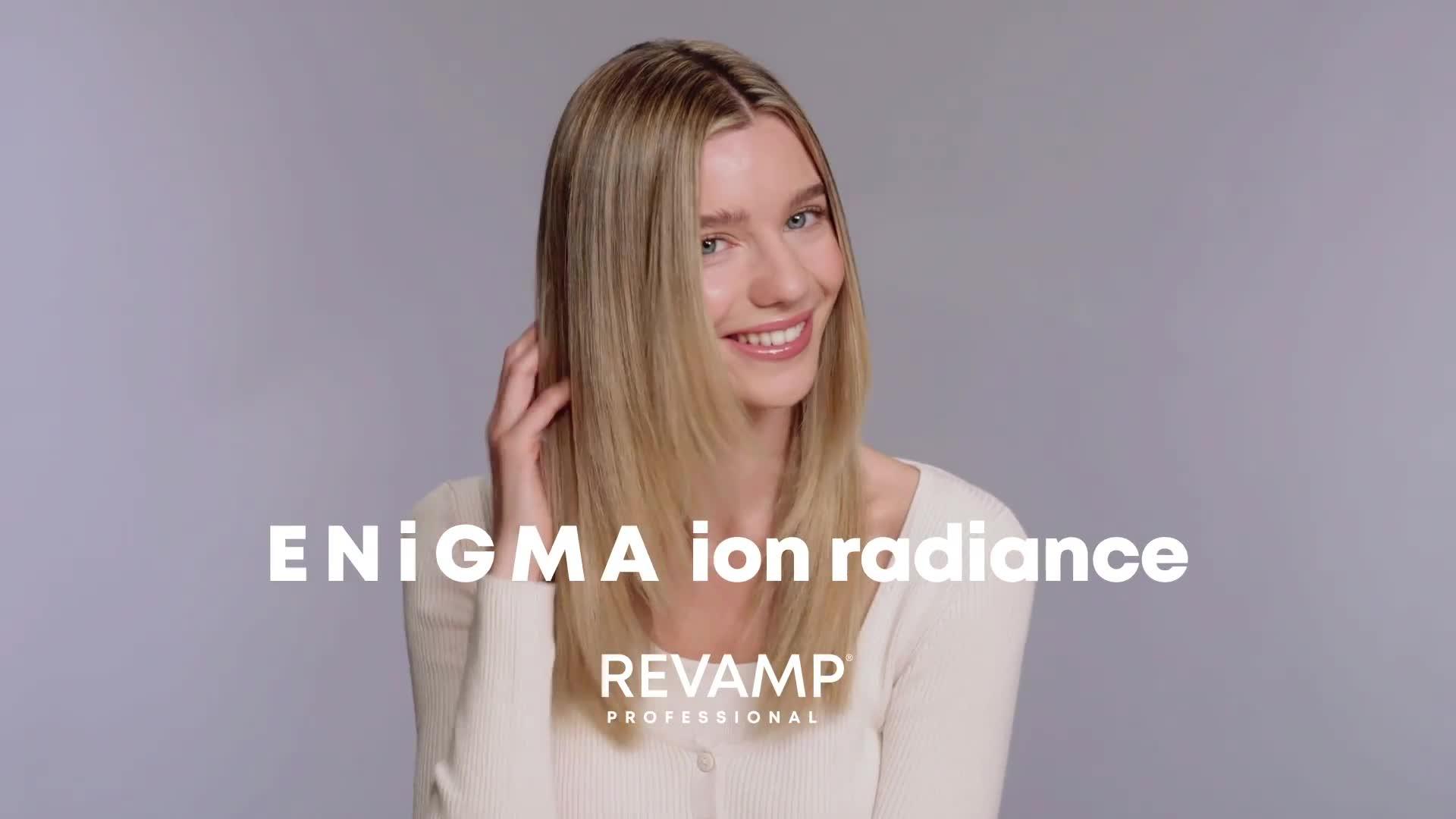 Image thumbnail 8 of 8 of Revamp REVAMP Enigma Wide Ionic Radiance Ceramic Hair Straightener