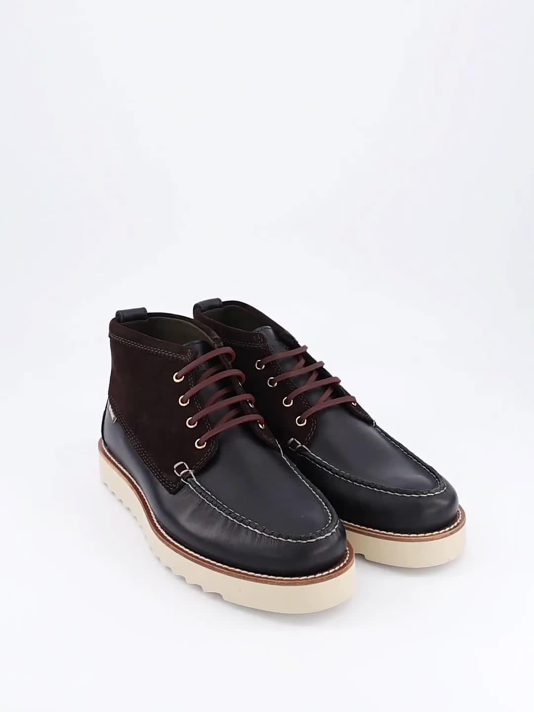 Image thumbnail 7 of 7 of Barbour Hadston Two Tone Chukka Boots - Brown