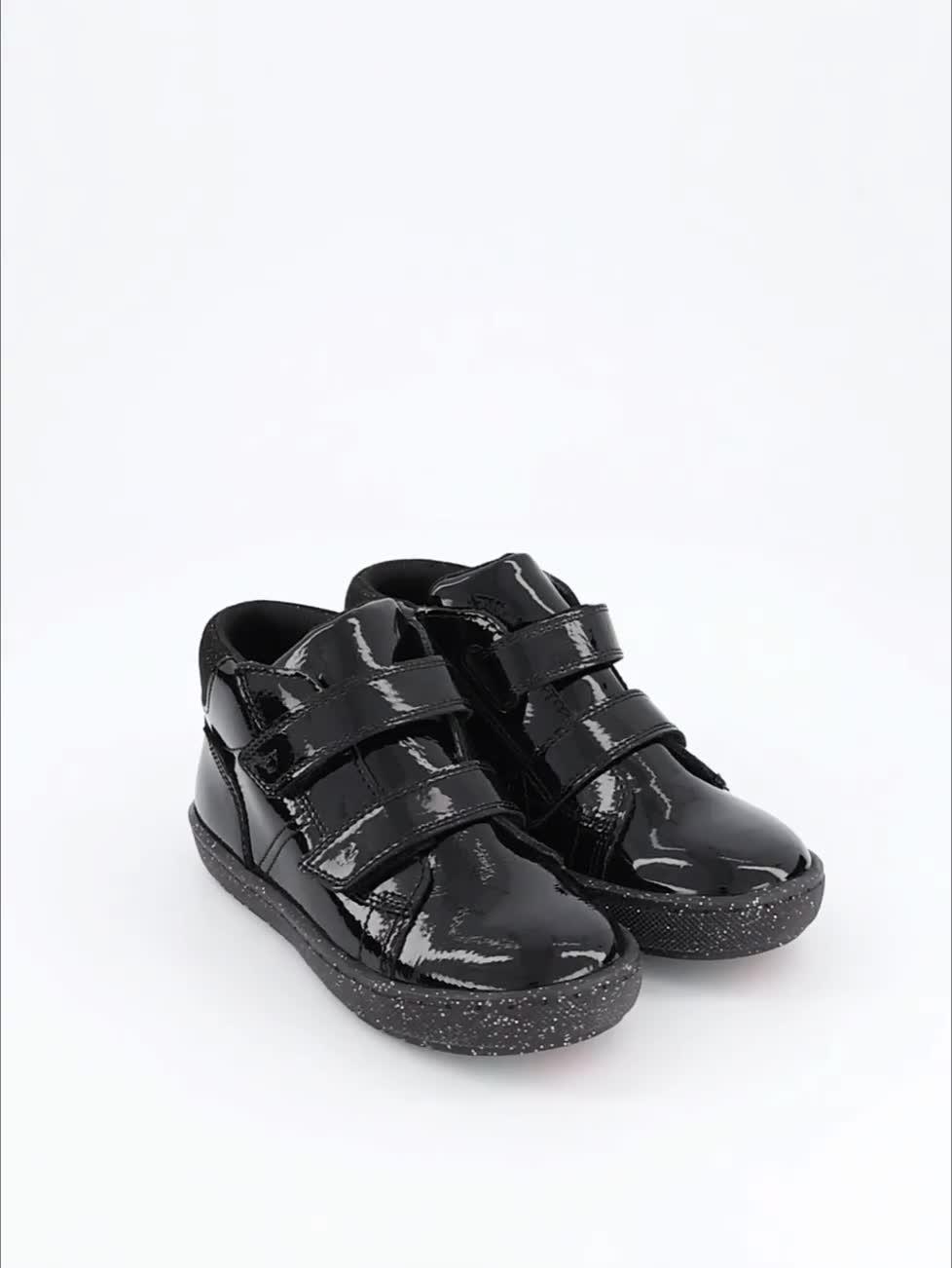 Image thumbnail 8 of 8 of The Very Collection Toezone Girls Patent Black Two Strap Boot