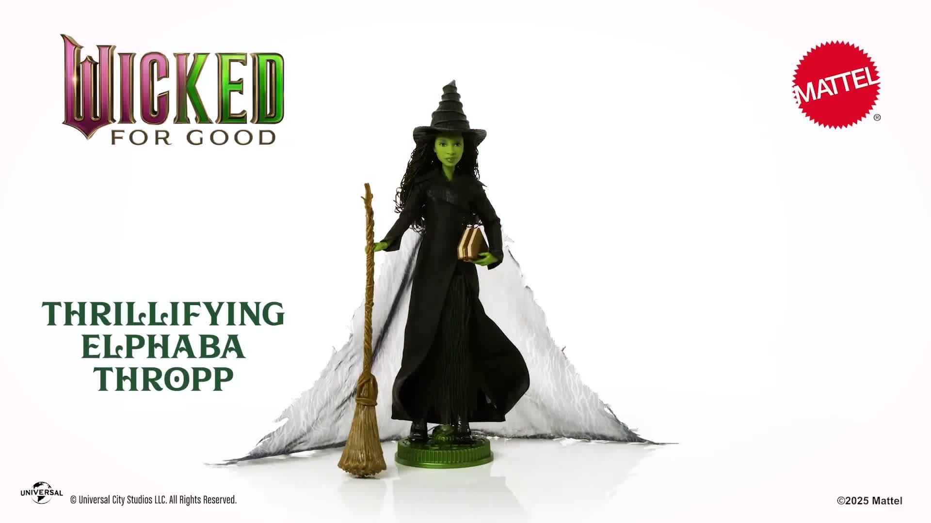 Image thumbnail 8 of 8 of Wicked For Good Fashion Doll Deluxe Elphaba 29cm