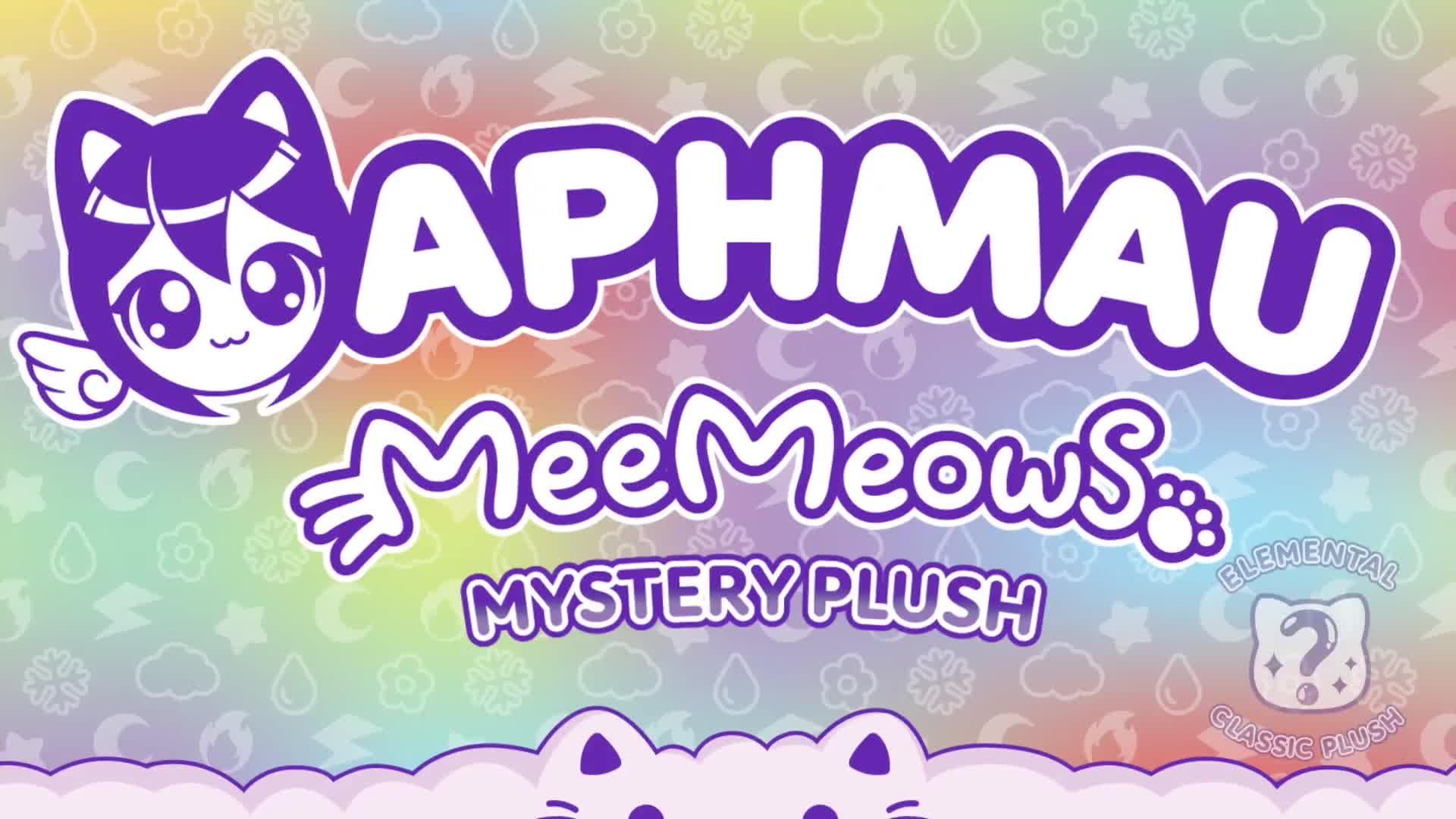 Image thumbnail 8 of 8 of Aphmau Aphmau Mystery MeeMeows 11" Plush - Elemental