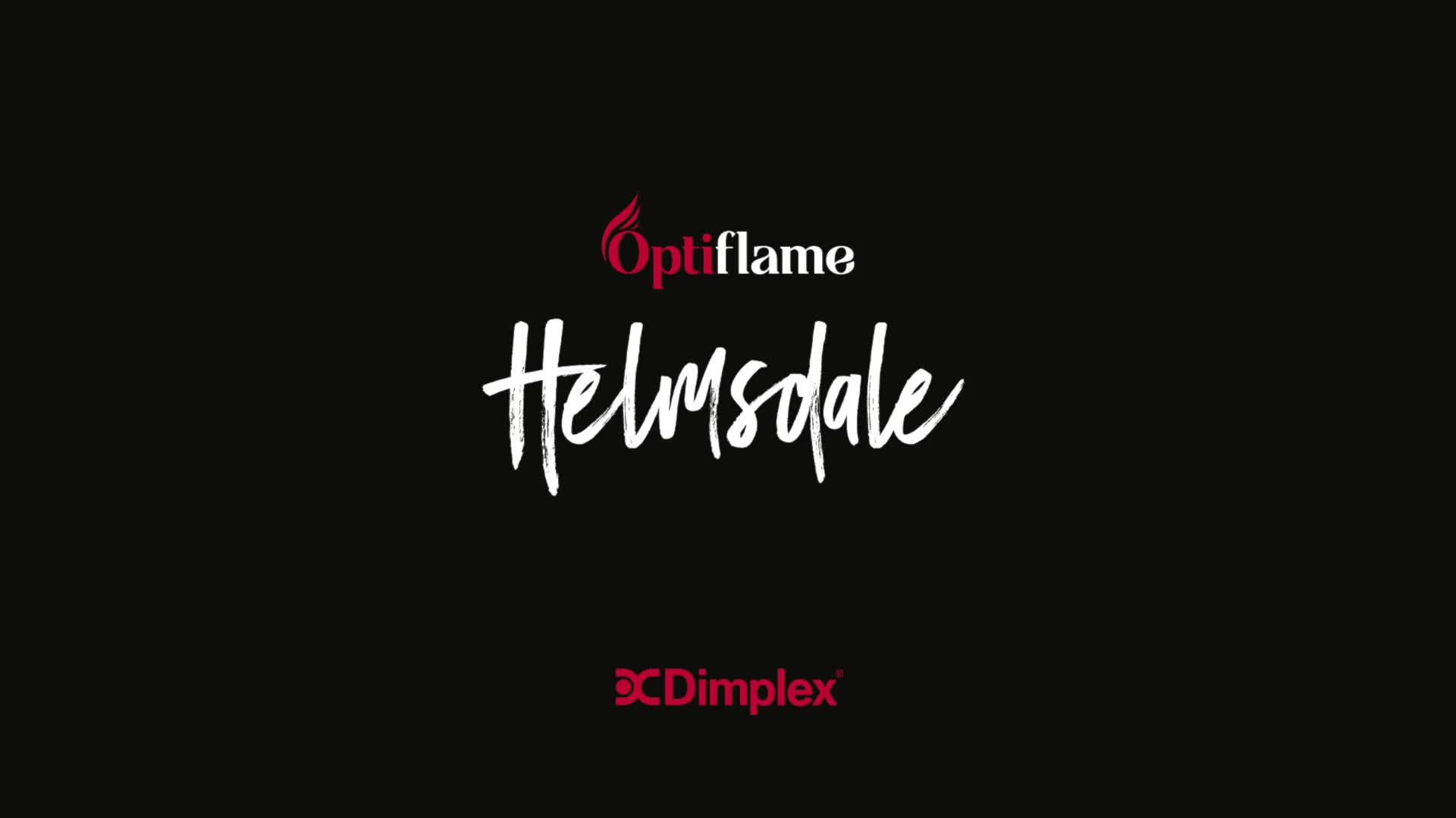 Image thumbnail 8 of 8 of Dimplex Helmsdale Chrome Optiflame Electric Fire