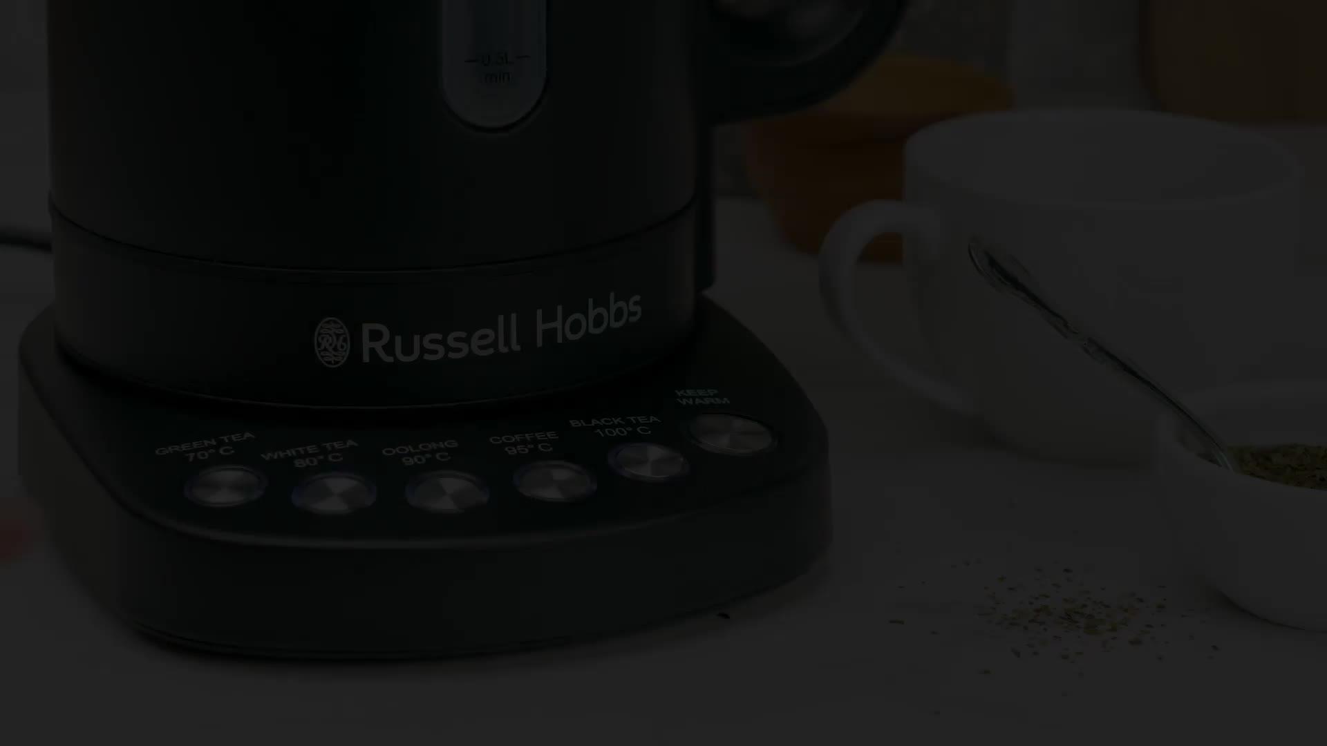 Image thumbnail 7 of 7 of Russell Hobbs Addison Temp Control Kettle - Matte Black