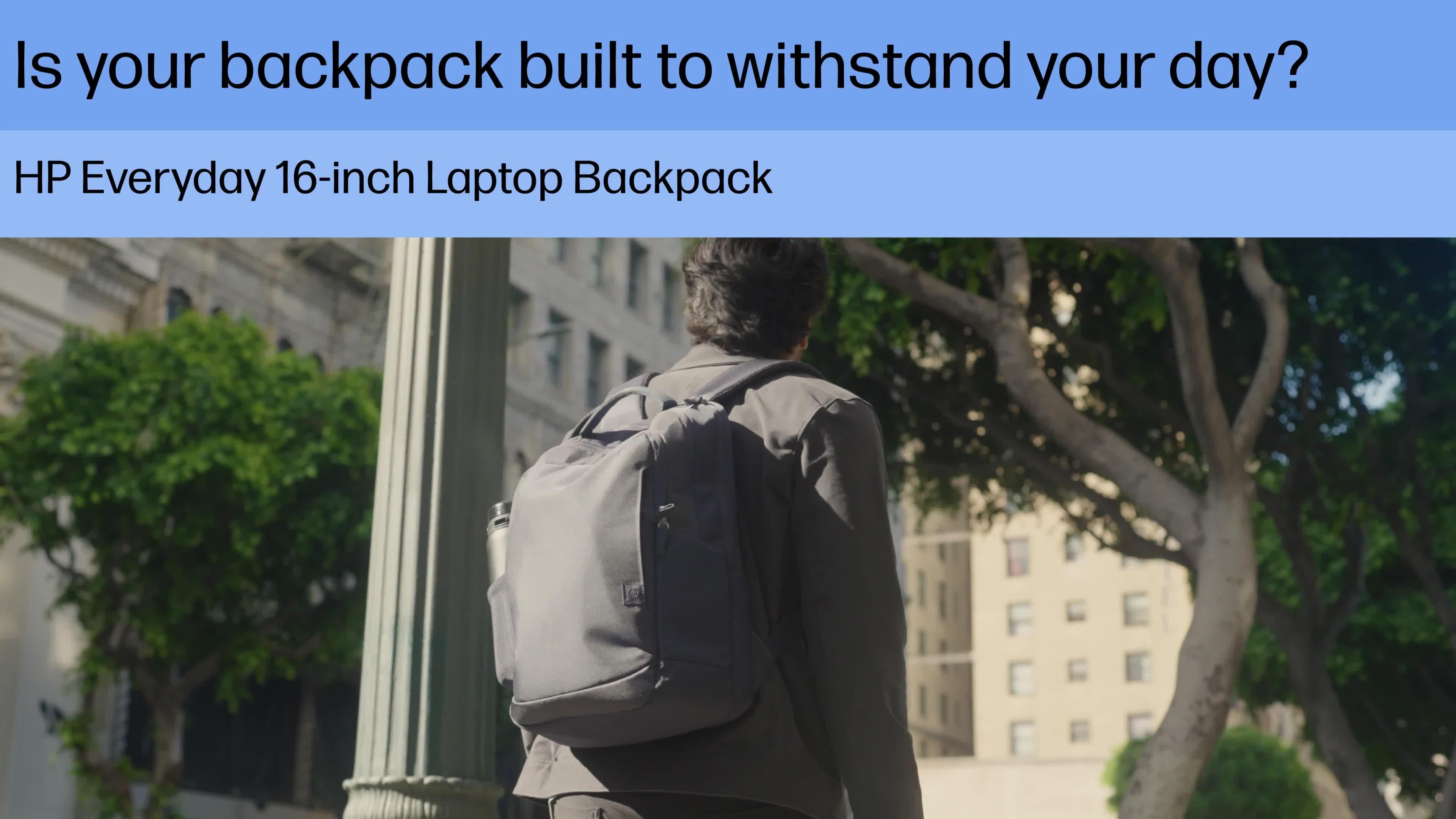Image thumbnail 8 of 8 of HP HP Everyday 16-inch Laptop Backpack