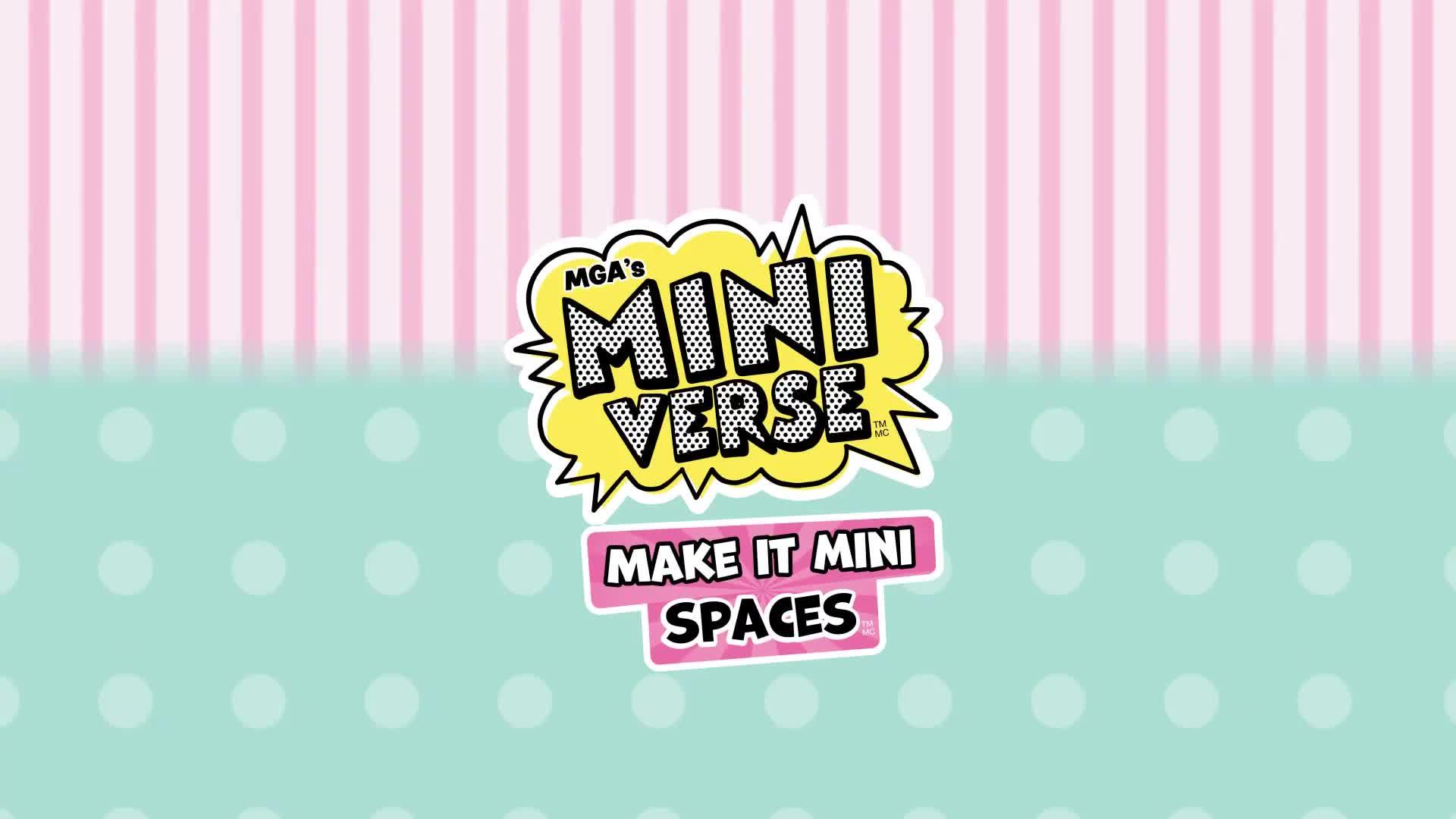 Image thumbnail 8 of 8 of Mini Verse MGA's Miniverse Make It Mini Spaces Pizza Shop Building Set