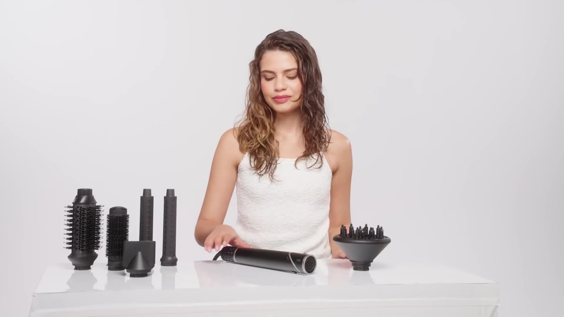 Image thumbnail 8 of 8 of Revamp Curl Air Style 7 in 1 Ionic Air Styler