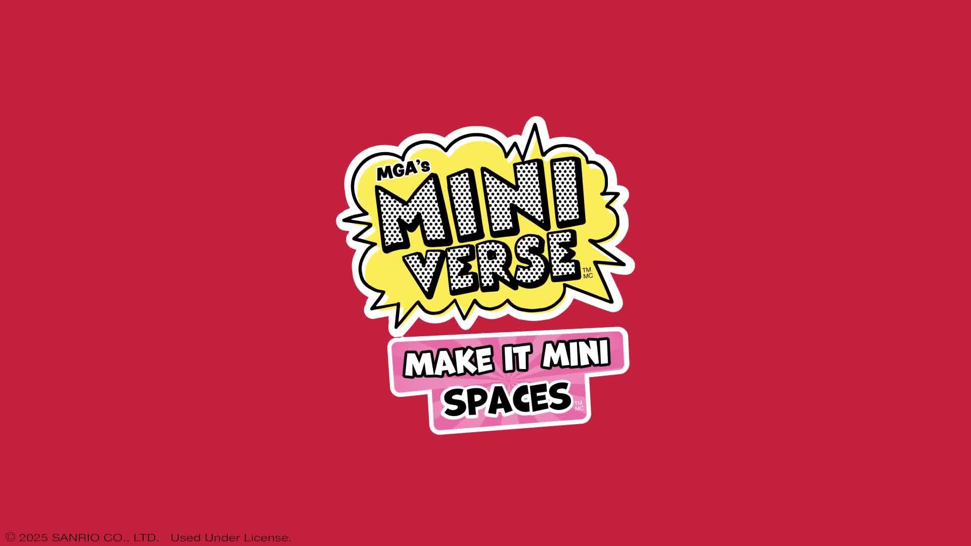 Image thumbnail 8 of 8 of Mini Verse MGA's Miniverse&trade;&nbsp;Make It Mini Spaces&trade;&nbsp;Hello Kitty&reg;&nbsp;Building Set