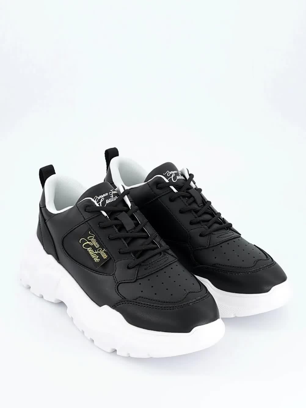 Image thumbnail 7 of 7 of Versace Jeans Couture Fondo Speedtrack Trainers - Black