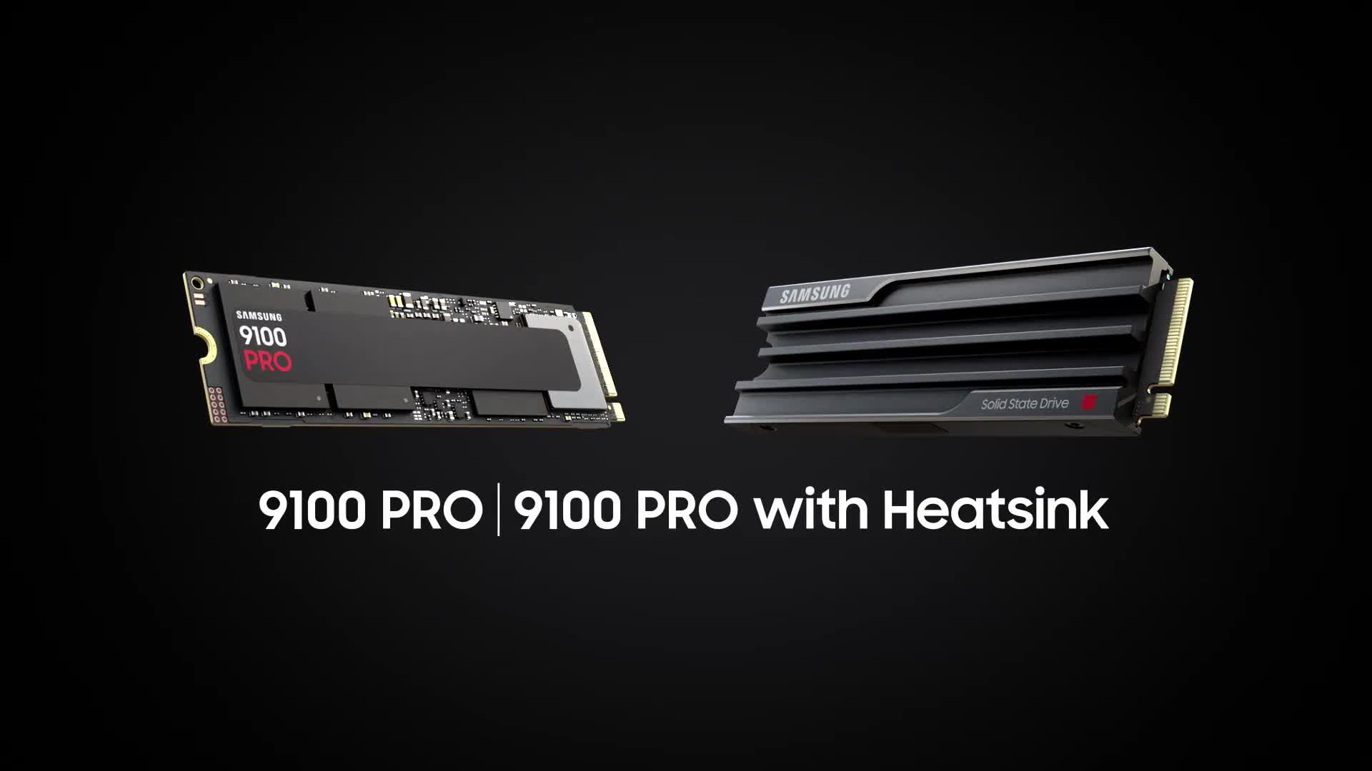Image thumbnail 8 of 8 of Samsung Samsung 9100 Pro 1TB M.2 Internal SSD with Heatsink