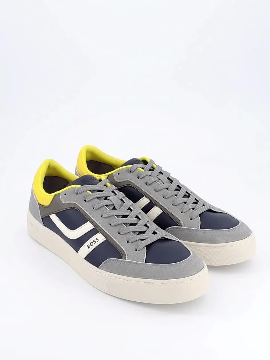 Image thumbnail 7 of 7 of BOSS Orange Rhys_Tenn Pu Mix Trainers - Multi