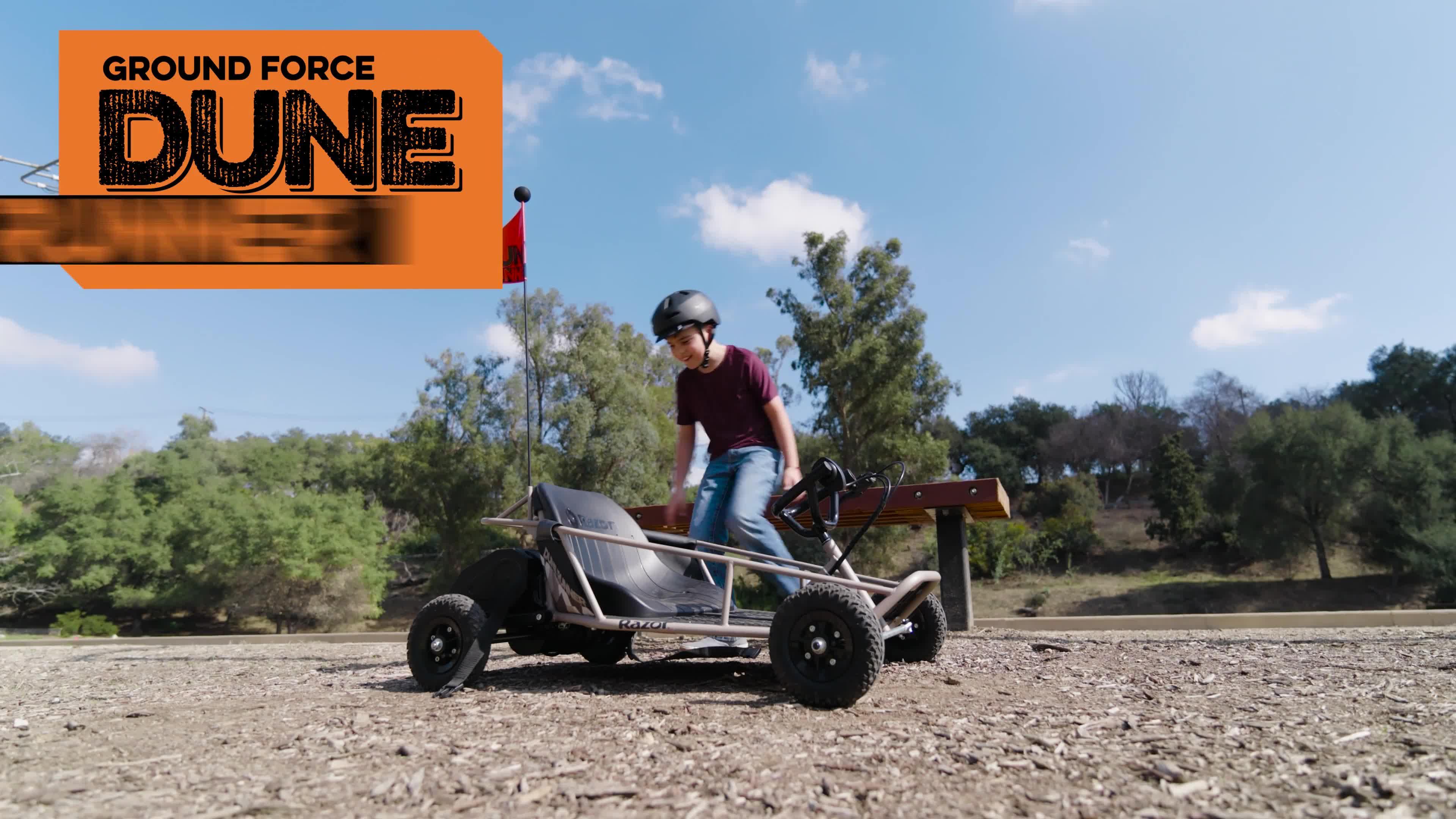 Image thumbnail 7 of 7 of Razor Dune Runner 24 Volt Ride-On Go Kart