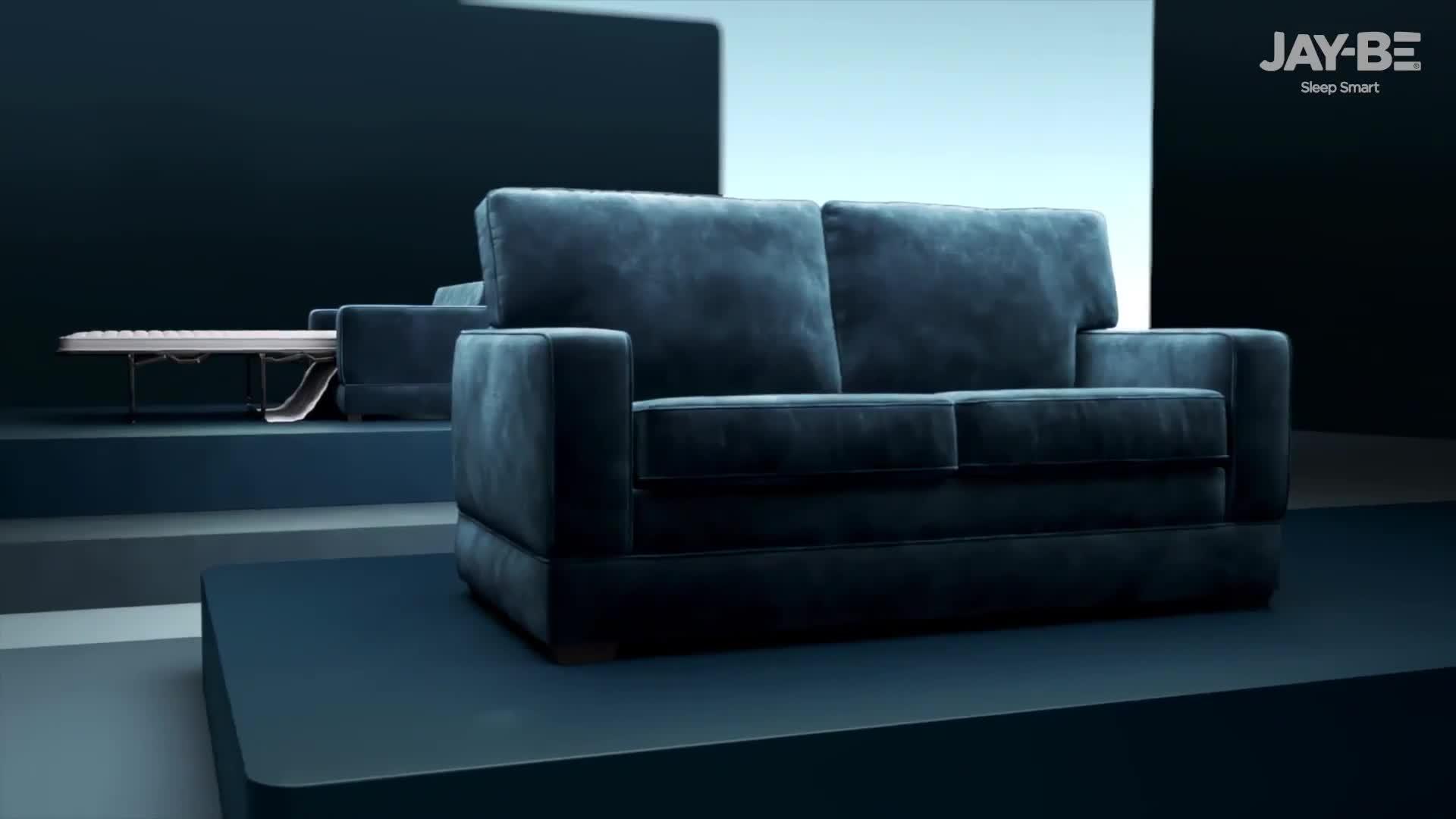 Image thumbnail 8 of 8 of Jaybe Urban Two Seater Sofa Bed With E-sprung Mattress