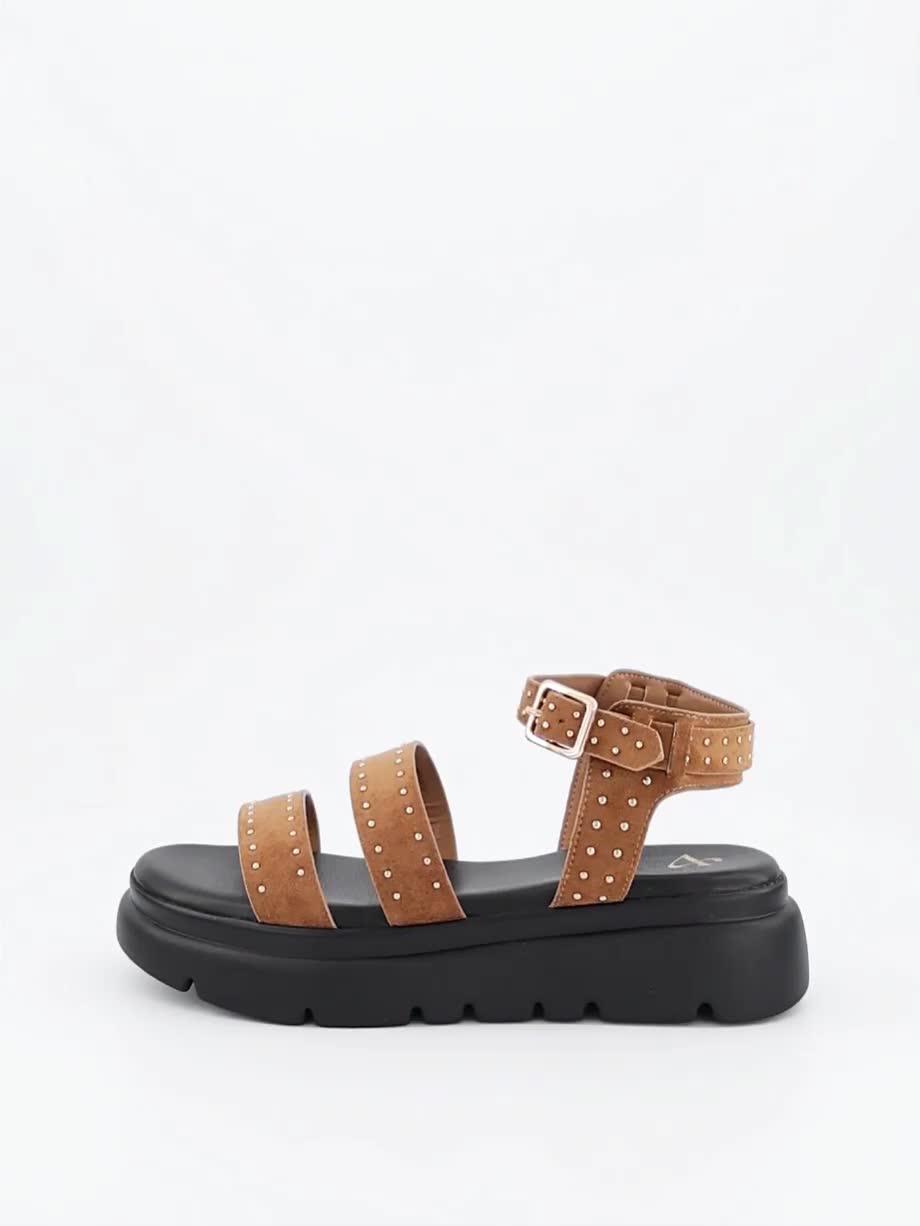 Image thumbnail 6 of 6 of The Very Collection Gladiator Flatform Sandals&nbsp;- Tan