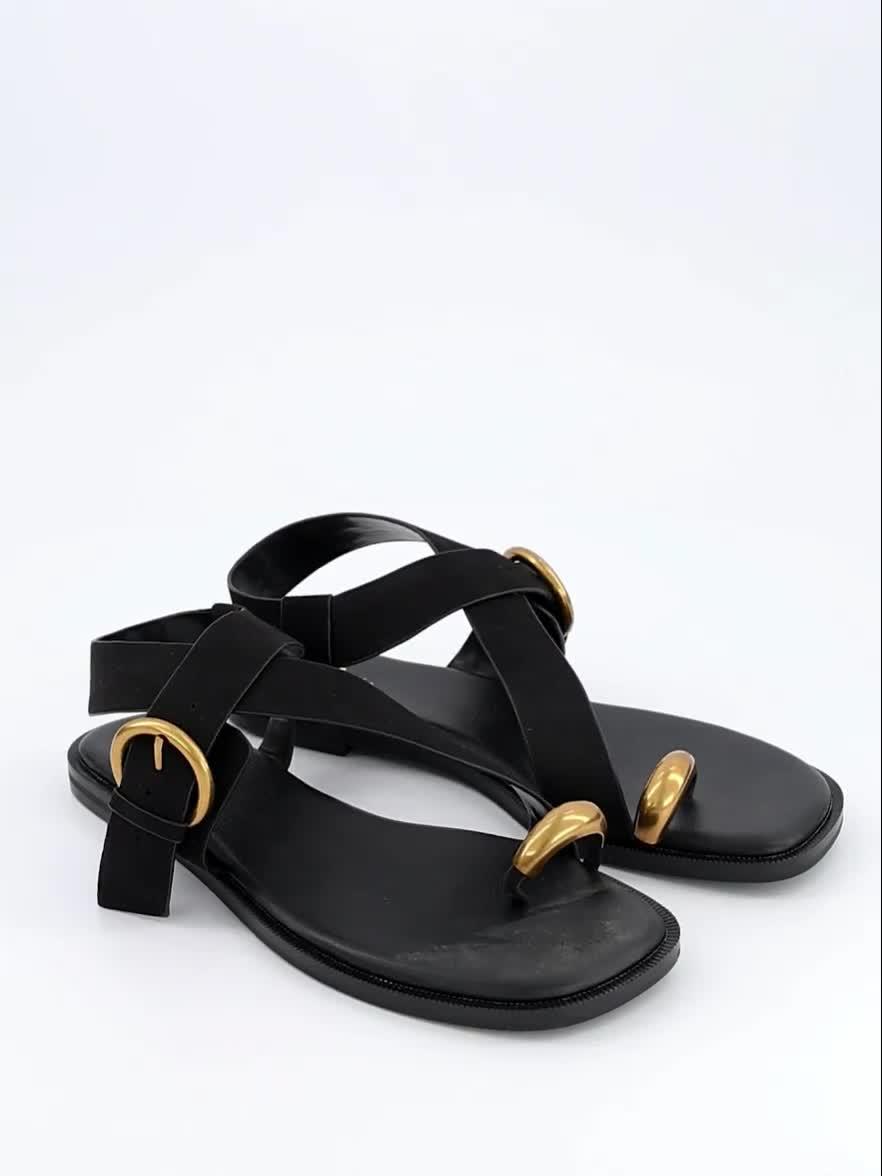 Image thumbnail 7 of 7 of The Very Collection Flat Sandal With Toe Ring