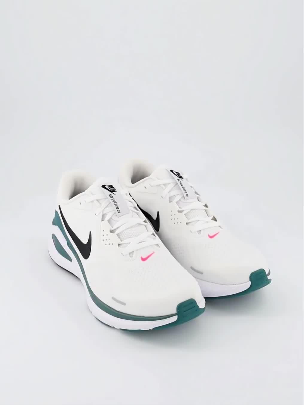 Image thumbnail 5 of 5 of Nike Mens Running Structure 26 Trainers - White