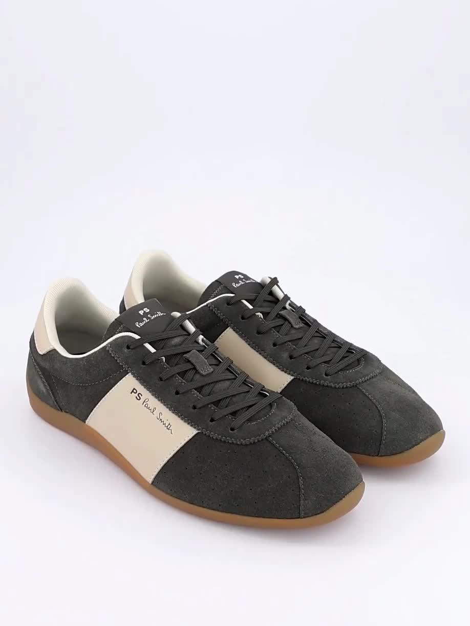 Image thumbnail 7 of 7 of PS PAUL SMITH Maximus Low Profile Gumsole Trainer - Green