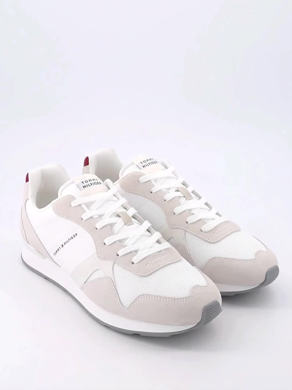 Image thumbnail 7 of 7 of Tommy Hilfiger Maxlite Mix Trainer - White